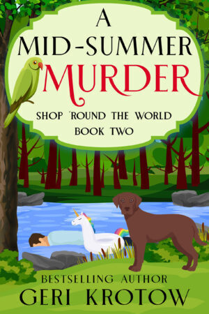 * Review * A MID-SUMMER MURDER by Geri Krotow